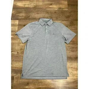 Vineyard Vines On The Go Sankaty Men's M Polo Performance Stretch Short Sleeve